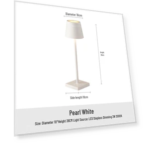 Полностью алюминиевая USB лампа с сенсорной панелью — Подсветка для чтения, HomeHarmony