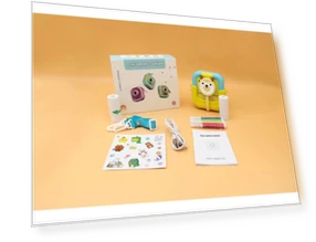 Детская камера с двумя объективами — Пена, CreativeCorner