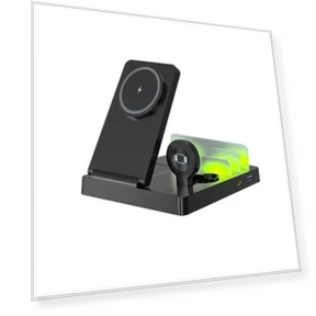 Магнитная беспроводная зарядка 5 в 1 — Кабели и зарядные устройства для умных часов, World Auto Parts