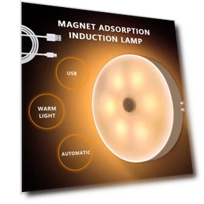 Светодиодный ночник для стены с датчиком движения и USB-зарядкой — Прожекторы и охранное освещение, Automotivemechanicalparts