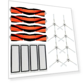 Основная щетка HEPA-фильтра для робота-пылесоса — Запчасти и аксессуары для пылесосов, OSSIEAO