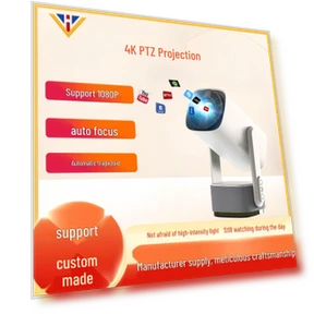 Умный стабилизатор проектор 4K с батареей и зеркалированием экрана Android — Проекторы, K2