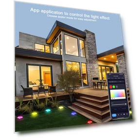 Умная светодиодная гирлянда с изменяемым цветом для газона и музыки — LED ленты, HomeHarmony