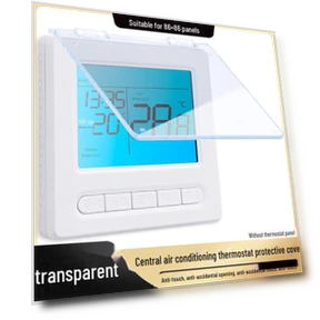 Умный термостат с защитой от пыли и прикосновений — Комнатные термометры, AI Supermarket