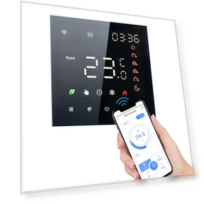 Умный термостат с WiFi и голосовым управлением — Управление HVAC, Tuya