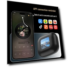 Умные наушники-переводчики Bluetooth со светодиодным экраном — DAT-кассеты, GadgetGrip