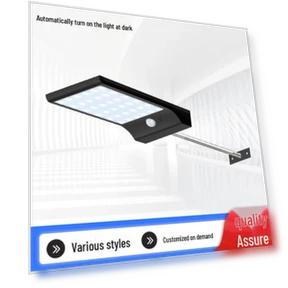 Солнечная настенная лампа для сада — Пена, HomeHarmony