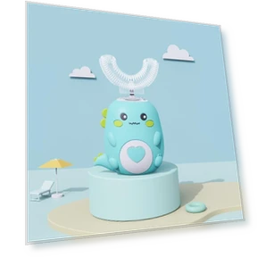 Детская электрическая зубная щетка U-образной формы — Электрические зубные щетки для детей, Newage