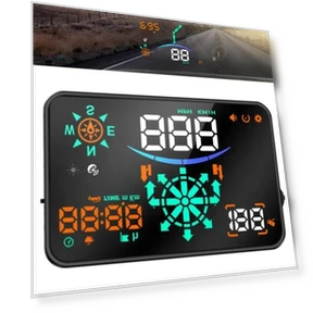 Универсальный проектор скорости на лобовое стекло — Дисплеи информации, World Auto Parts