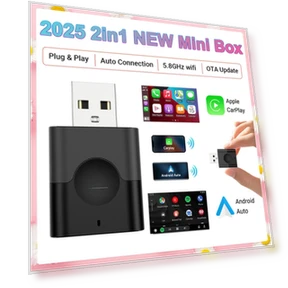 Беспроводной адаптер CarPlay и Android Auto — Bluetooth-адаптеры, Auto Launcher