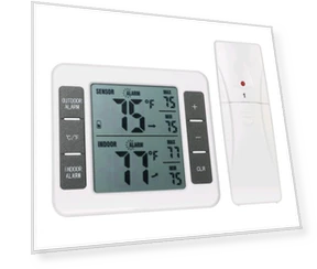 Беспроводной двухсенсорный термометр-сигнализатор для холодильника и морозильника — Индуктивности, HomeHarmony