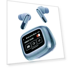 Беспроводные наушники с шумоподавлением и сенсорным экраном — Внутриканальные наушники, Junmaocun