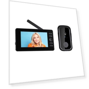 Умный дверной звонок с камерой — Камеры наблюдения, Hello Garden