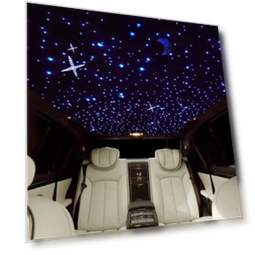 Комплект светодиодной подсветки для потолка автомобиля с RGB и управлением через приложение — Подсветка, Car Oxygen