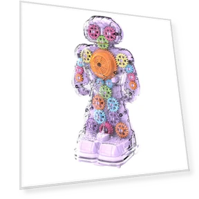 Танцующий робот — Электронные обучающие игрушки, Happy Gro