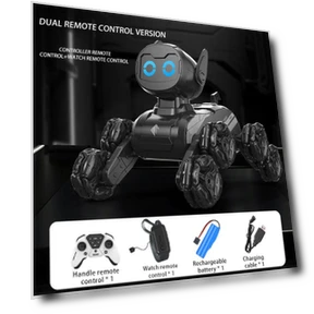 Индукционный робот-собака с восемью колесами — Фитинги, QiuCaoYuan