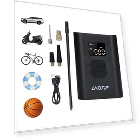 Мини электрический насос для велосипедов — Насосы и аксессуары, LAOTIE