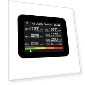 Умный детектор качества воздуха 13-в-1 с Wi-Fi — Измерители качества воздуха в помещении, ToolCraft
