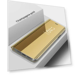 Умный зеркальный флип-чехол с подставкой — Базовые чехлы, Samsung