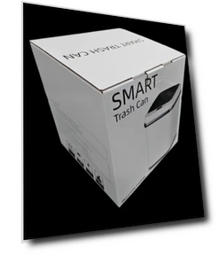 Умный сенсорный мусорный бак с крышкой — Кухонные урны, FluxZone