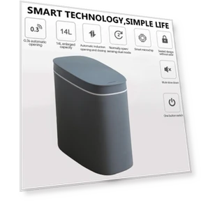 Умный сенсорный мусорный бак — Чехлы для бачка и сиденья, Pro DIY Tool
