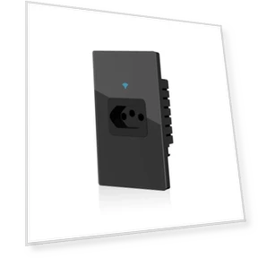 Настенная розетка с мониторингом энергии — Выключатели розеток, Melery
