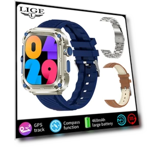 Умные часы с GPS-трекером и беспроводной зарядкой — Умные часы, LIGE
