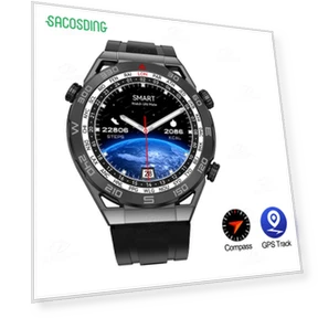 Умные часы с NFC, GPS-трекером и компасом — Браслеты и клипсы, Tiktop2