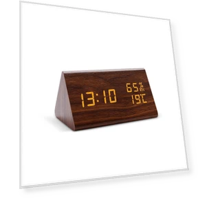 Голосовое управление деревянным будильником — Часы, Daily necessities-V