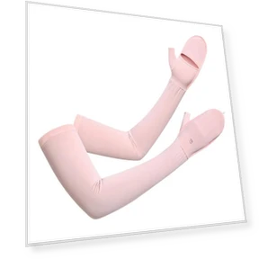 Женские длинные перчатки с защитой от ультрафиолета и сенсорным экраном — Перчатки и варежки, Moisturizer Gel