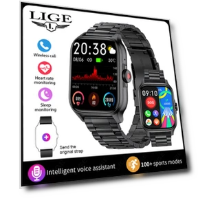 Bluetooth Call умные часы — Умные часы, LIGE