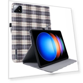 Чехол с узором сетки и подставкой — Клавиатурные чехлы, Smartwatch 2025