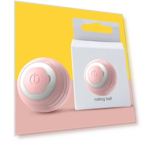 Интеллектуальная светящаяся гравитационная катящаяся игрушка для кошек и собак — Игрушки для питомцев, AI Market