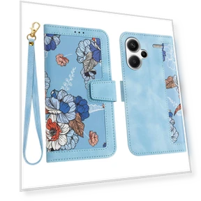 Чехол с цветочным узором и кошельком — Чехлы-книжки, Smartwatch 2025