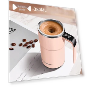 Перезаряжаемый умный магнитный стакан для протеиновых коктейлей с автоматическим перемешиванием — Шейкеры для коктейлей, 16Double8