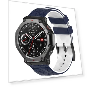 Силиконовый ремешок с футбольным узором — Ремешки для часов, MY-CASE