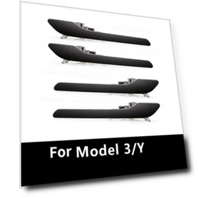 Умный датчик ручки двери электромобиля с приветственным светом — Защита порогов дверей, A Surname Home