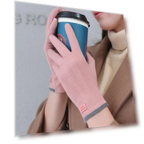 Велосипедные перчатки из немецкого бархата с сенсорным экраном — Перчатки, StrideBox