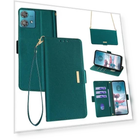 Чехол-кошелек с RFID защитой и ремешками — Чехлы-книжки, Smartwatch 2025