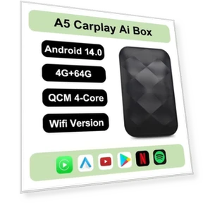 Адаптер для беспроводного Carplay и Android Auto с Android 14 — Цифровые медиаресиверы, Auto Launcher