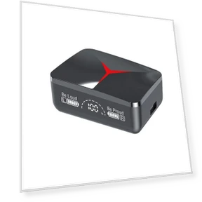 Интеллектуальная беспроводная Bluetooth-гарнитура с цифровым дисплеем — Наушники, SmartGears