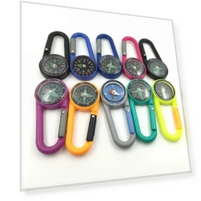 Многофункциональный умный походный карабин с мини-компасом и термометром — Кабельные карабины, LY Gardening