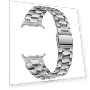 Браслет для часов из нержавеющей стали с 5 бусинами — Ремешки для часов, Smartwatch 2025