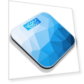 Градиентный цветной ЖК-дисплей, весы для ванной комнаты — Весы для контроля веса, Essager Electronic