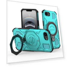 Магнитный чехол с вращающейся металлической подставкой — Аксессуары для телефонов, Smartwatch 2025