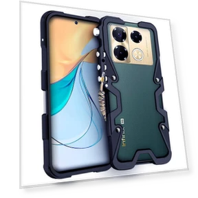 Чехол с механической рукой и алюминиевым сплавом для рассеивания тепла — Задние панели, Smartwatch 2025