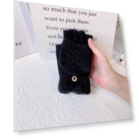 Утепленные зимние перчатки с сенсорным экраном — Зимние перчатки, Qianchangfu