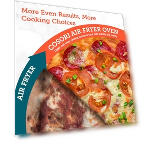 Умная мультифункциональная духовка-тостер с функцией фритюра — Печи-тостеры, Cosori