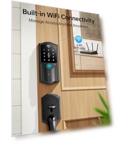 Умный замок для входной двери с Wi-Fi — Задвижки, Firstriver