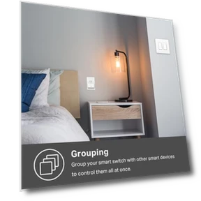 Умный выключатель с двумя клавишами — Диммеры, Kasa Smart